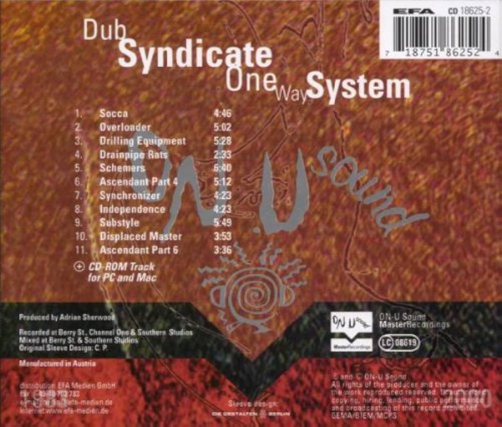 DUB SYNDICATE [ONE WAY SYSTEM ]LPレコード One Way System | Dub Syndicate